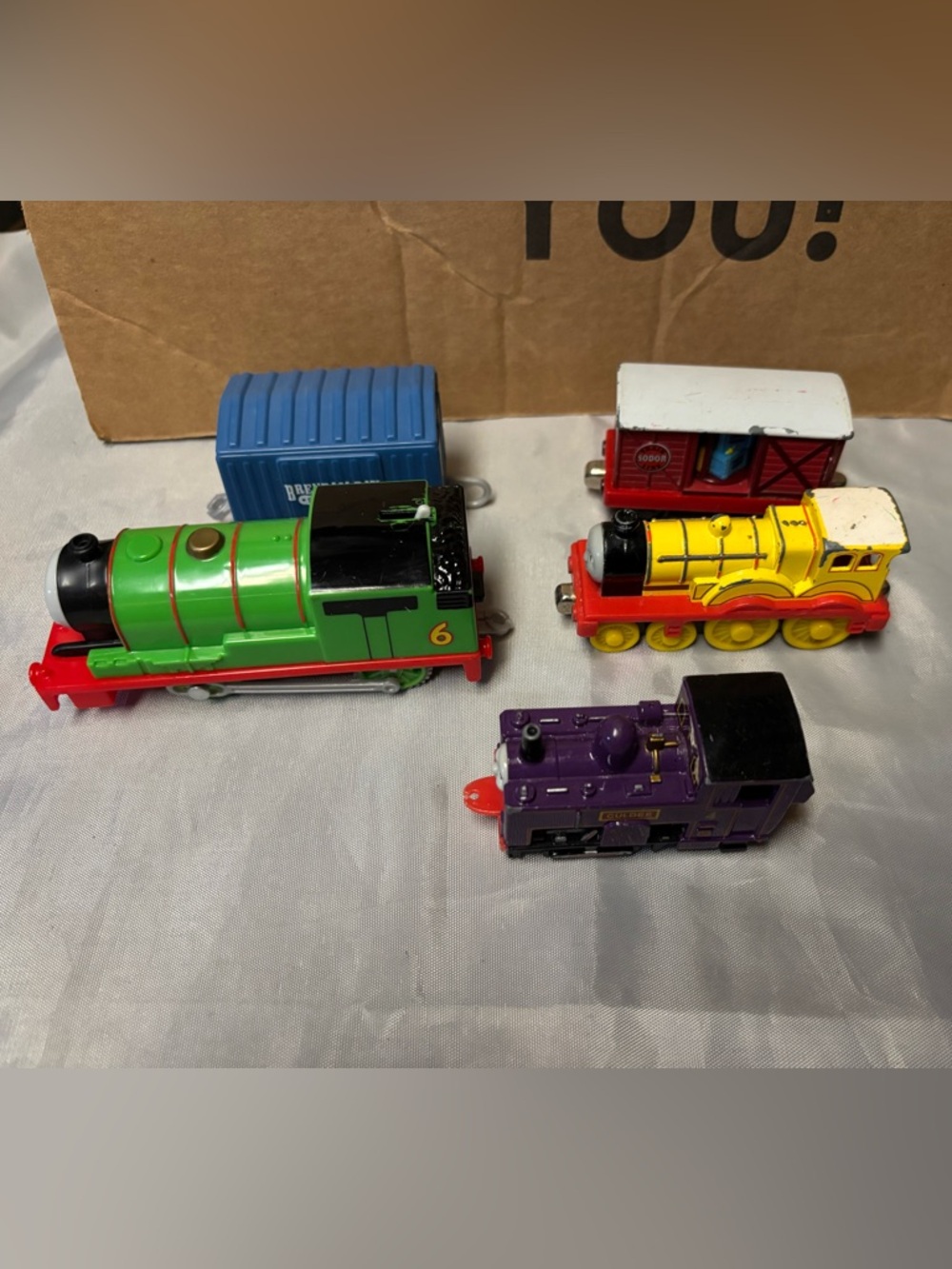 Thomas the Train Locomotive Cars